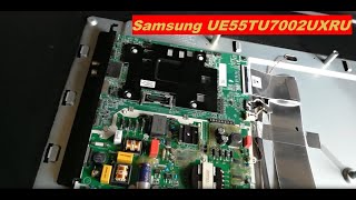 Samsung UE55TU7002UXRU нет изображения. Старый друг лучше новых двух)