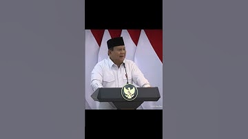 PRESDIEN PRABOWO ABSEN MENTERI2 NYA YANG MAIN SAHAM #shorts