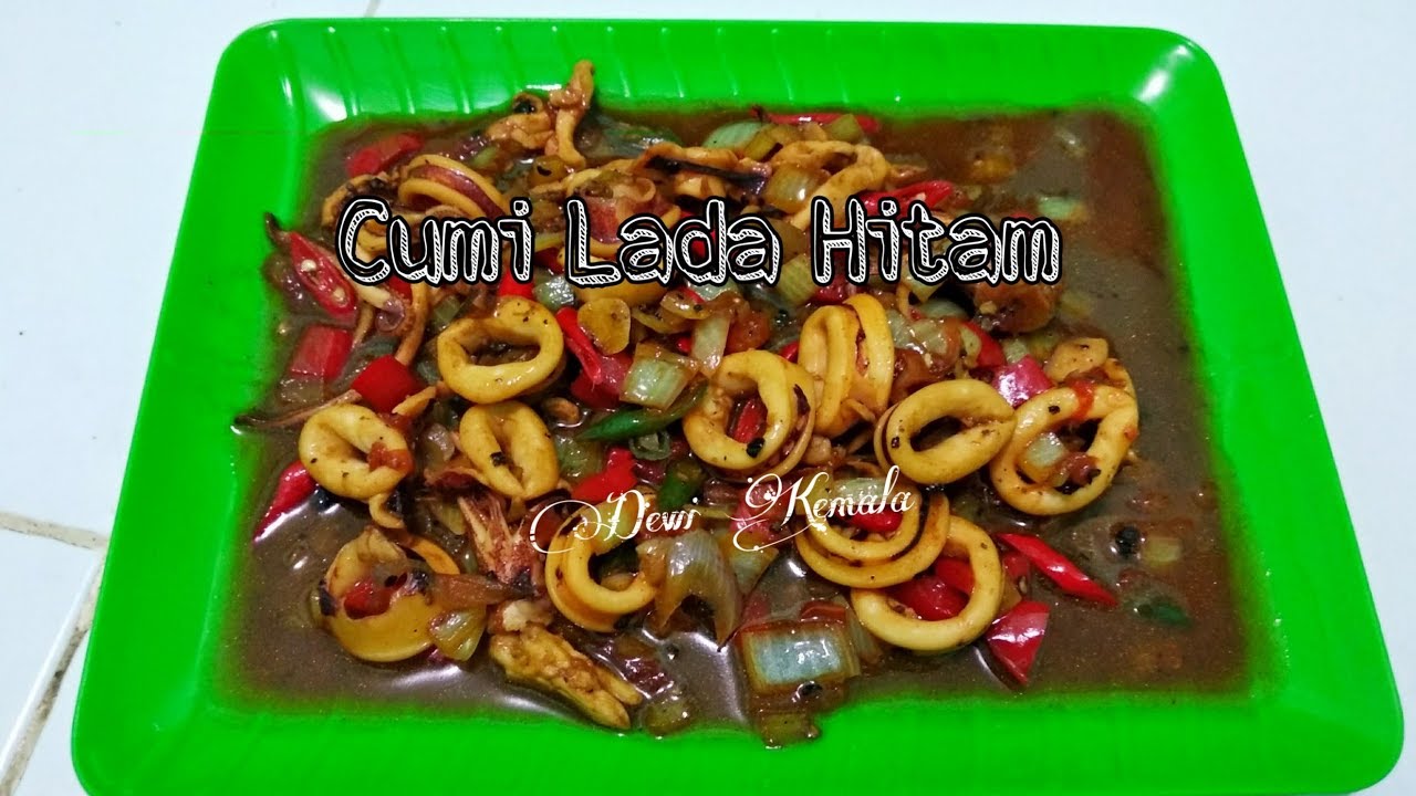 Cara membuat CUMI-CUMI LADA HITAM wenaaaakkk ala Dewi Kemala - YouTube