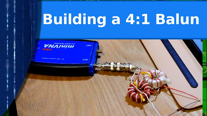 Ham Radio - Building a 4:1 balun