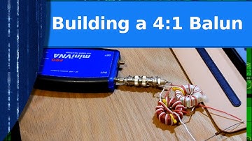 Ham Radio - Building a 4:1 balun