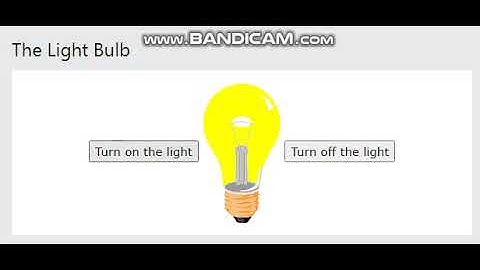 Javascript for beginners | Bulb on/off using Javascript |JavaScript Can Change HTML Attribute Values