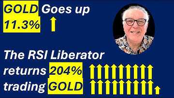 How This Gold Robot Trader Turned 11% Gold Growth into 204% Profit