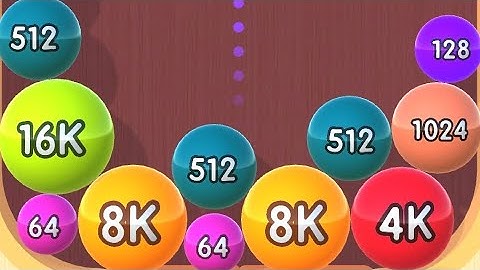 2048 Balls 3D - All Levels Gameplay Android, iOS