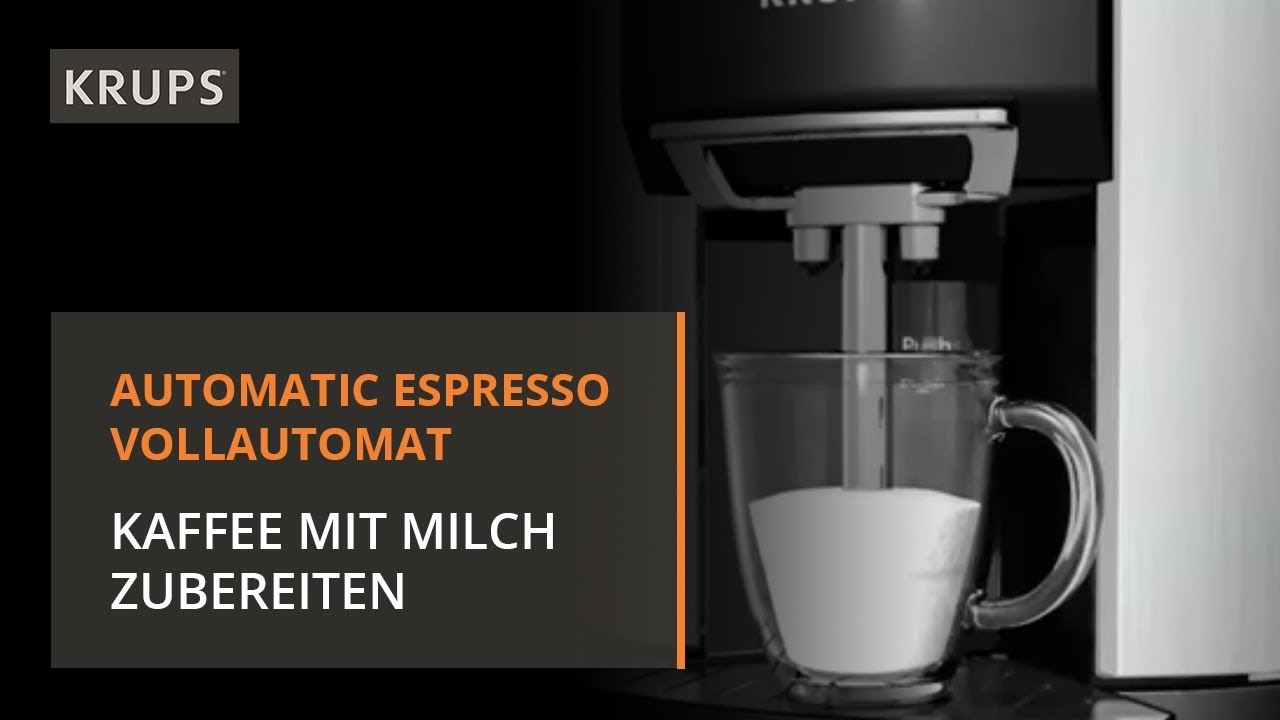 Cappuccino oder Latte Macchiato mit dem Espresso Kaffee Vollautomat ...
