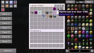 Minecraft mod showcase security craft [english]