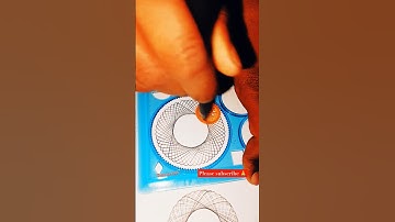 Super beautiful simple drowning designing and ⭕ #shorts #youtube #spirograph #drowing #new ...lll