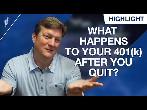 What Happens to Your 401(k) When You Quit Your Job?