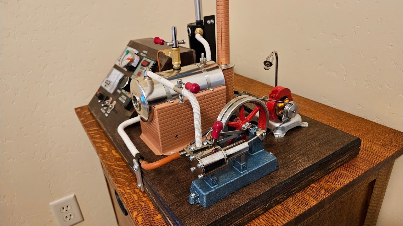 Upgraded Jensen Model 20G Steam Engine