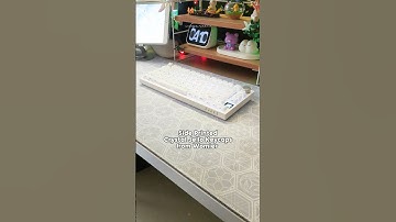 ajazz keyboard with womier keycap typing test