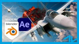 Animating F-16 Jets in Blender &amp; AE | Top Gun Maverick Scene Remake