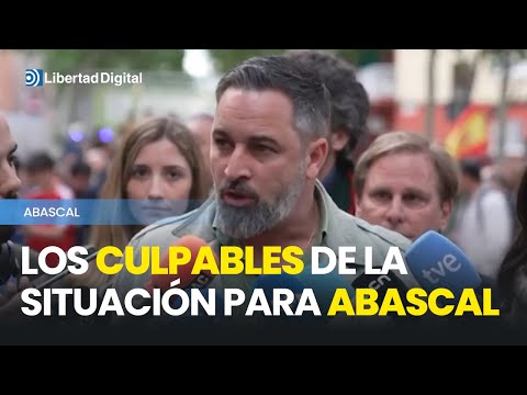 Estos son los culpables de la situación en Cataluña para Abascal