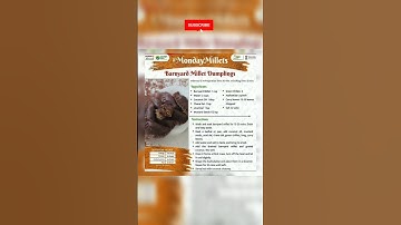 Millet Dumplings🥟 #shorts#youtubeshorts #viralshorts#dumplings#foodnutritionandhealth