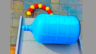🎈Breaking Glass Bottles and Balloon drops🔥- Crushing Crunchy & Soft Things💥🌈🍾
