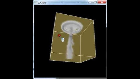 3D smoke simulator (Incompressible Euler) with vorticity confinement