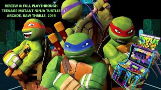 Review & Full-play: Teenage Mutant Ninja Turtles by Raw Thrills screenshot 2