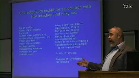 Yale AIDS Colloquium Series   Edward White, Ph.D.,...