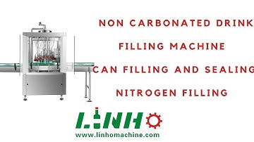Non Cabonated Drink Can Filling Machine & Liquid Nitrogen Dosing/Filling Machine