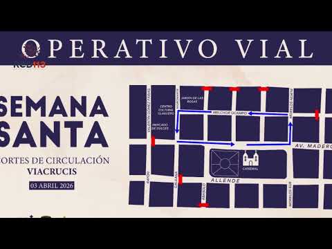 Gobierno del Morelia anuncia cortes viales por Viacrucis