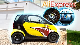 CUSTOMIZEI O MEU SMART COM PRODUTOS DA ALIEXPRESS!!! видео