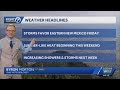 Summer-Like Heat Ahead...Storms Return Next Week - 6pm weather