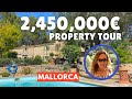 Mallorca Real Estate | Inside a luxury 2,450,000€ finca in Andratx | property tour Spain 4K