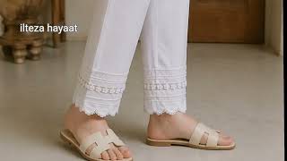 Latest Beautiful Trouser Design Stitching Tutorial | Easy Lace Trouser Design 2026