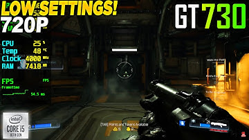 DOOM GT 730 - 720p Low,