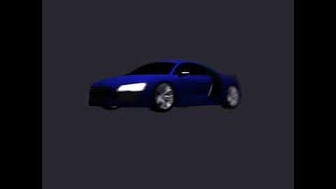 Test Rendering: Motion Blur and Depth of Field