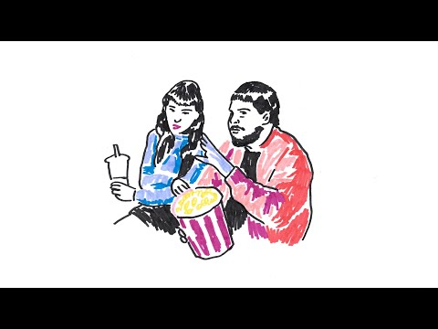 Santiago Motorizado - Amor en el Cine (Visualizer)