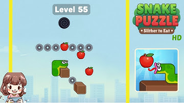 Snake Puzzle Level 55 Solution Walkthrough