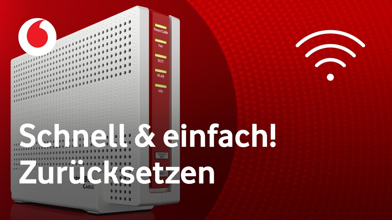 HomeBox FRITZ!Box: Werkseinstellungen - YouTube