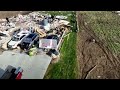 Residents begin to clean up the damage after tornadoes bear down on nebraska iowa