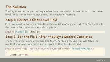 How to Return a Variable from a Button Click in C#  and Reuse It in Another Method