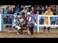 Armored knight simon rohrich beats another into submission in scotland