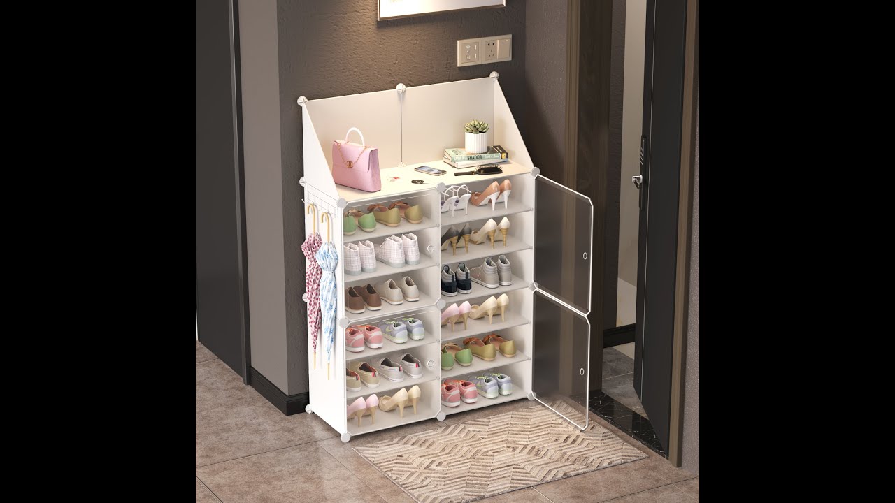 Installation of Shoe Rack by UMI. Model No - JL 2014 - YouTube