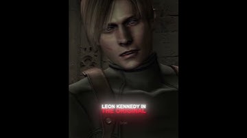 Leon Kennedy Original vs Remake RE4 🔥 [4K] | Resident Evil 4 #shorts
