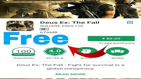 How To Free Download Deus Ex The Fall For Android
