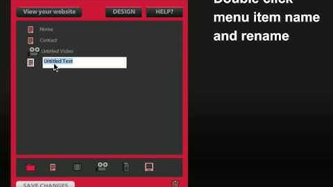 Use FolioEdit to add and remove pages from your FolioStop website