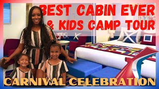 The BEST Carnival Cruise Stateroom! [FAMILY HARBOR OCEAN SUITE] Kids Camp Tour Carnival CELEBRATION