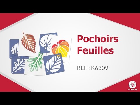 Pochoirs - Feuilles vidéo