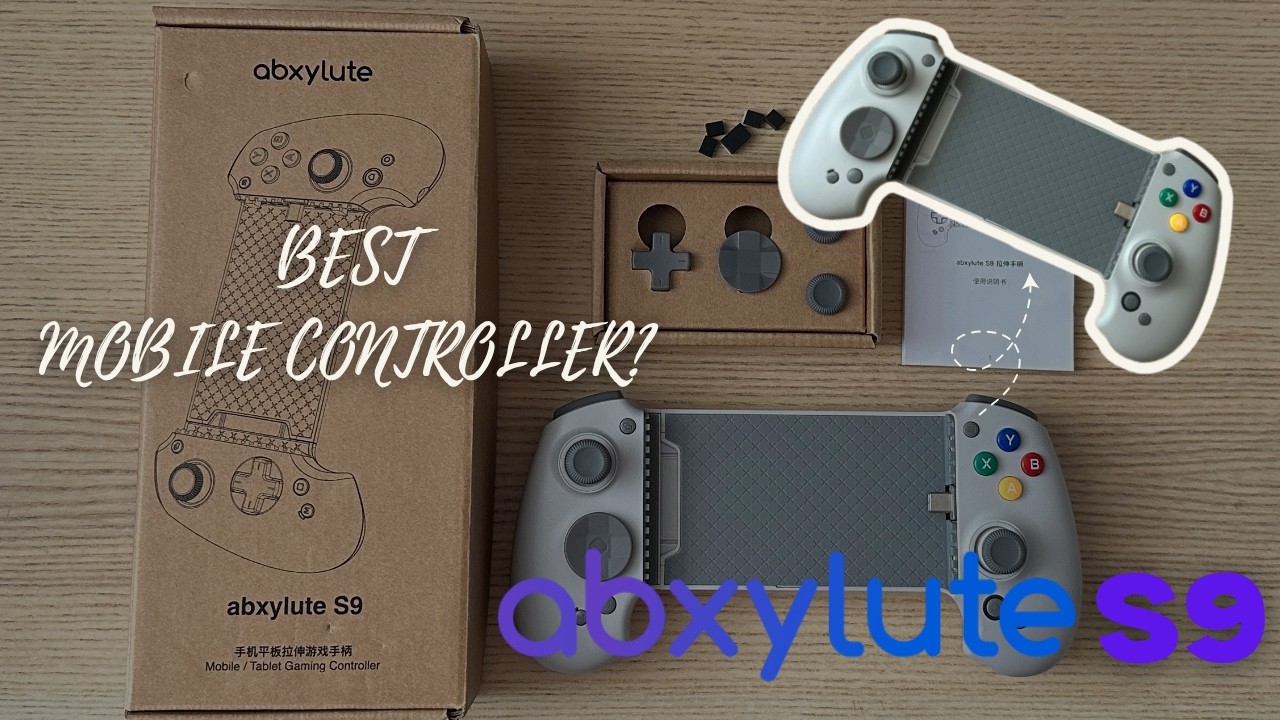 Abxylute S9 Mobile Gaming Controller Review – Turn Your Phone Into 