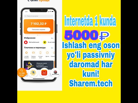 Internetda pul ishlash