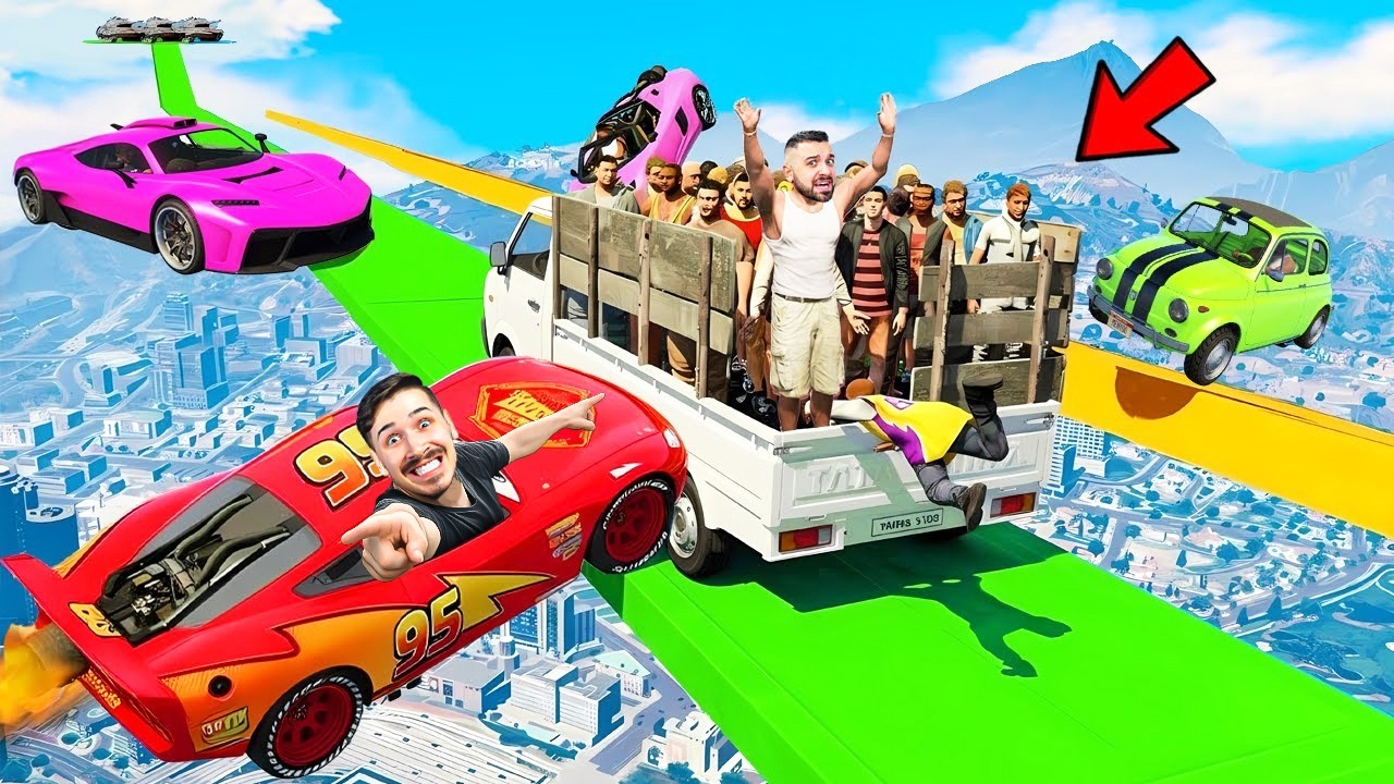 NAPRAVILI SMO HAOS U OVIM FACE TO FACE GTA 5 TRKAMA!