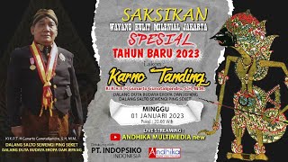 WAYANG MILENIAL JAKARTA TAHUN BARU 2023 'K.R.T KI H GUNARTO GUNOTALIJENDRO,SH,MM.'