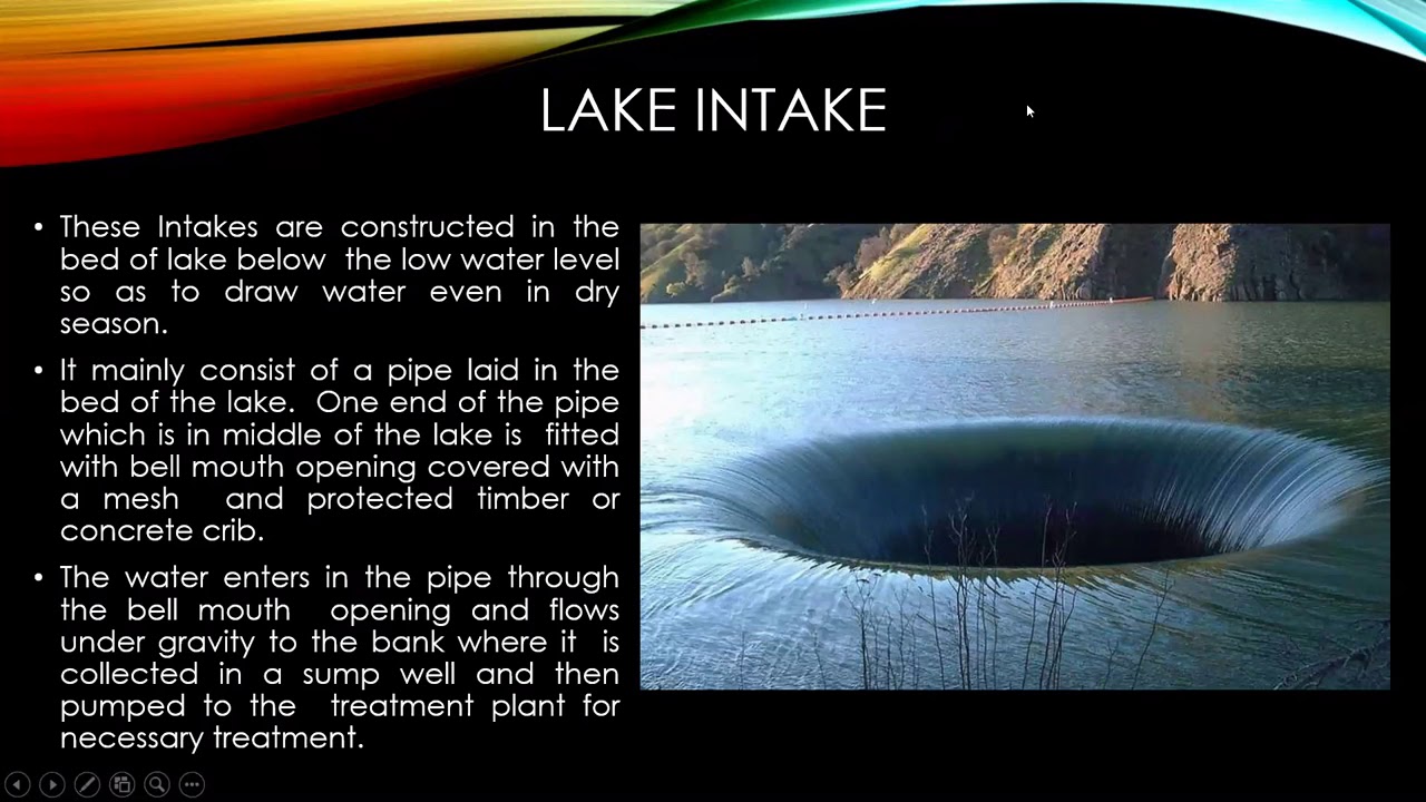 What is Lake Intake and reservoir intake?? - YouTube