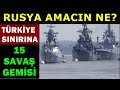 Rusya Türkiye Sınırına 15 Savaş Gemisi Gönderdi! Hulusi Akar Meis'in Karşısında Yunandan Provokasyon