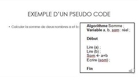 Informatique Module 3 Chapitre 1 Partie 3