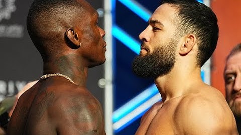 Israel Adesanya y Nassourdine Imavov: UFC Saudi Arabia