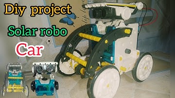 Auto Bot - Module- Assembly solar- robot 13 in 1 kit educational solar robot